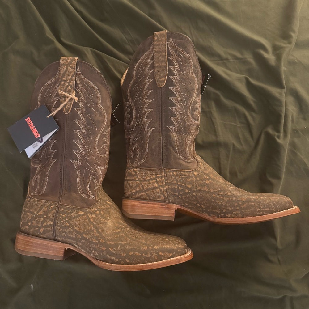 DURANGO® ARENA PRO™ RUSTIC TOBACCO WESTERN BOOTS 12M DDB0414